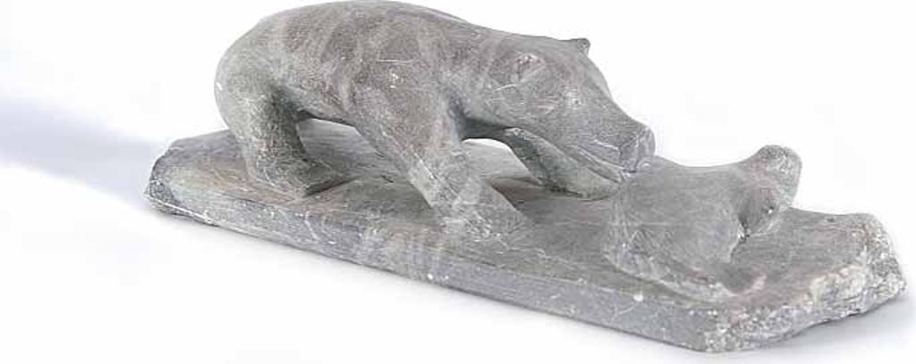 Kootoo Inuit - Untitled - Bear and Seal