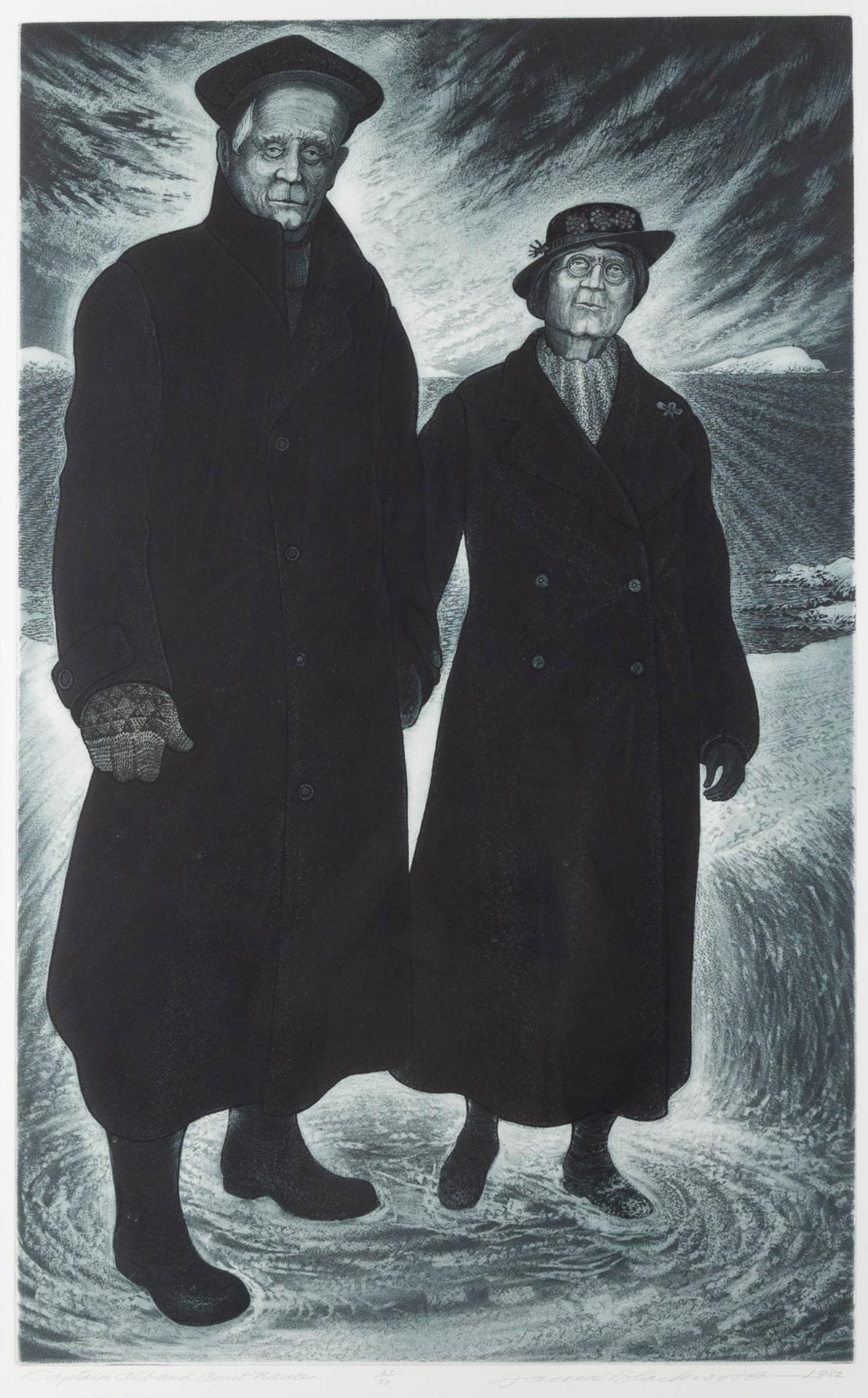 David Lloyd Blackwood (1941-2022) - Captain Alb And Aunt Nance, 1982