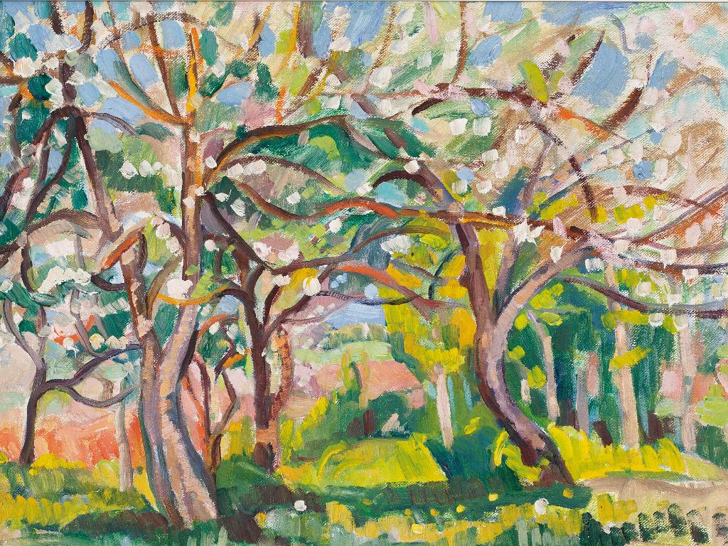 Nora Frances Elisabeth Collyer (1898-1979) - Spring, Magog, P.Q.