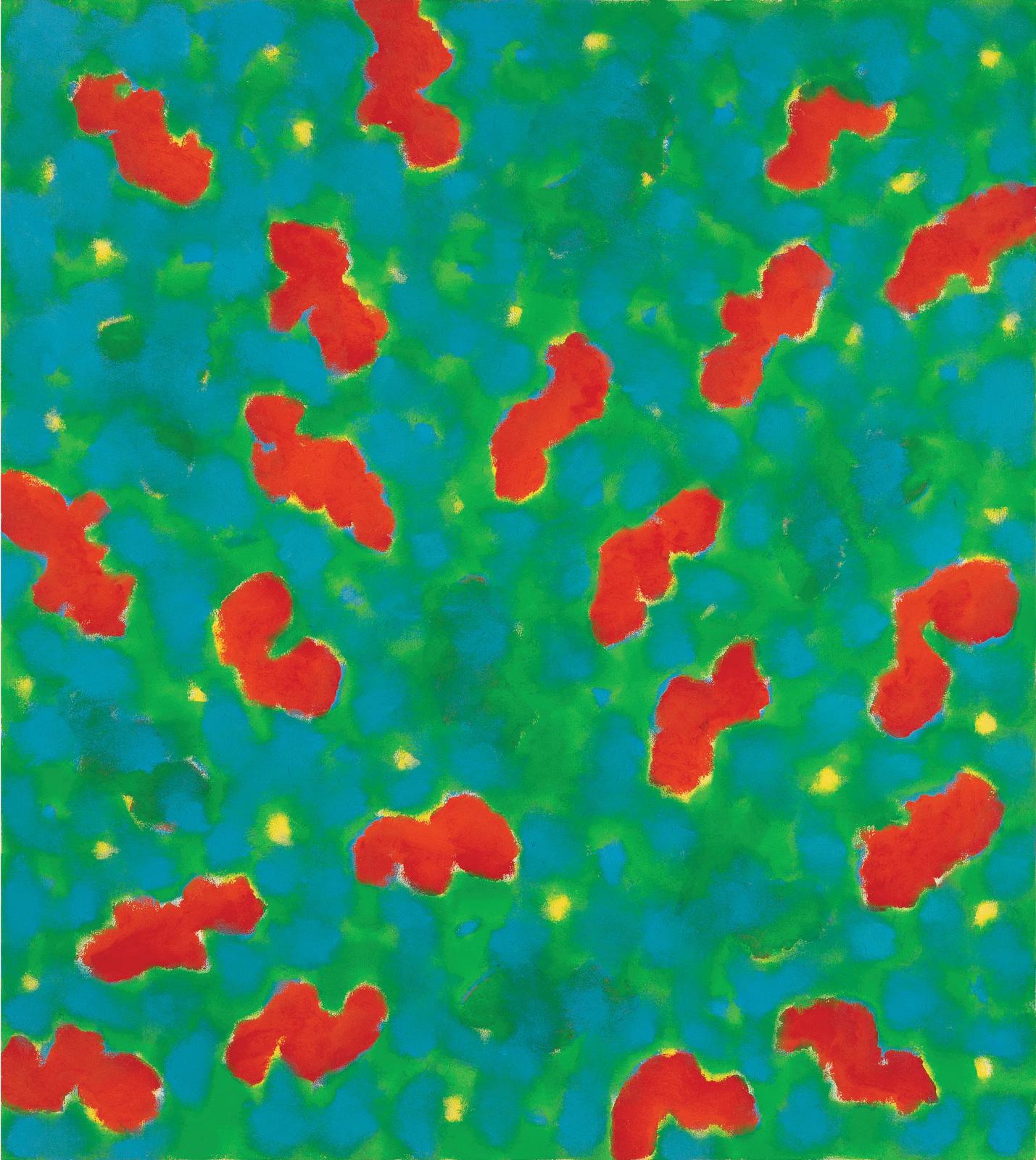 Gershon Iskowitz (1921-1988) - BLUE RED-C, 1980