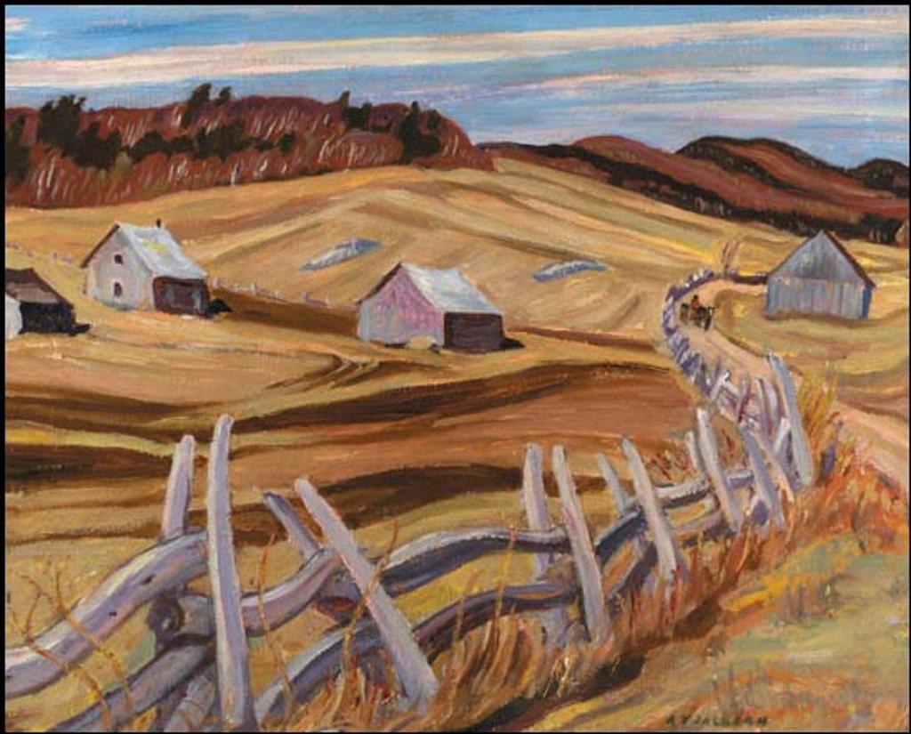Alexander Young (A. Y.) Jackson (1882-1974) - Country Road, L'Islet