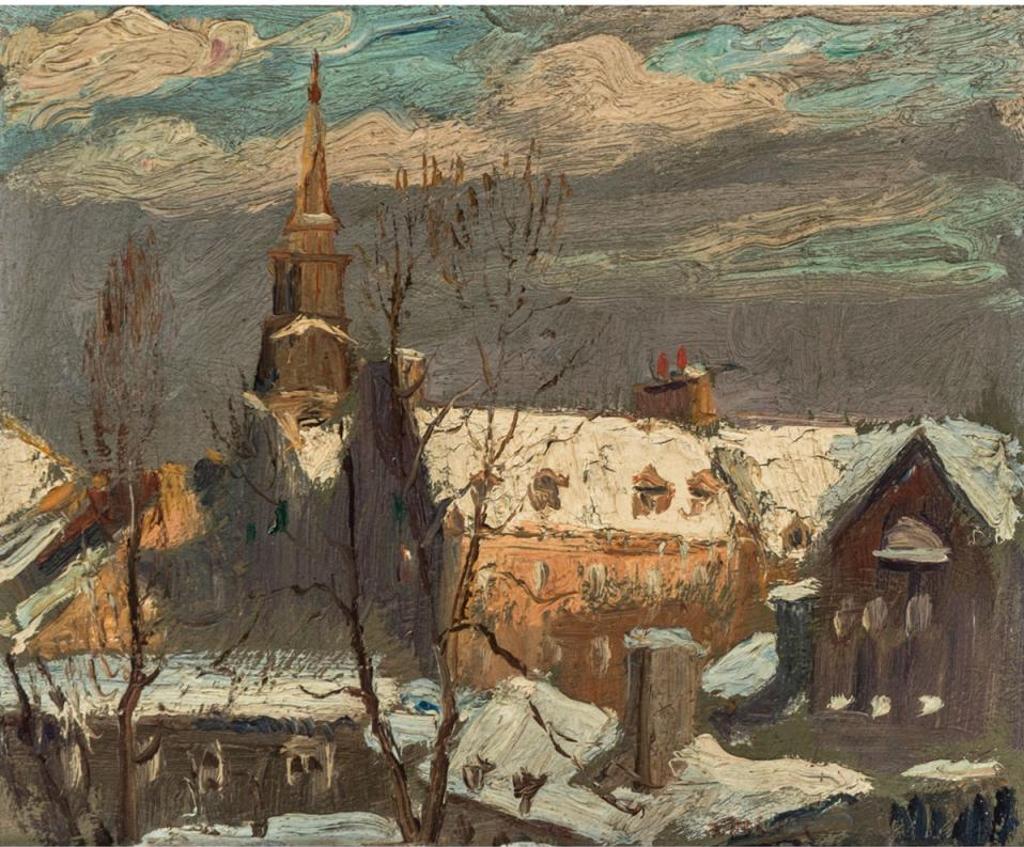 Robert Wakeham Pilot (1898-1967) - The Old St. Patrick's Church, Quebec