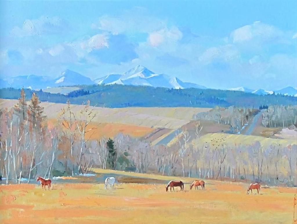 Enkhbold Dambadarjaa (1966) - Country Autumn; 2010