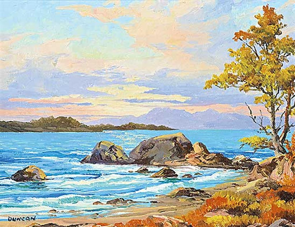 Duncan Mackinnon Crockford (1922-1991) - Untitled - Autumn Coast