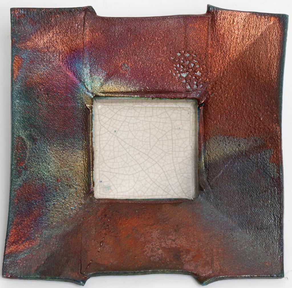Donovan T. Chester (1940) - Square Raku Plate