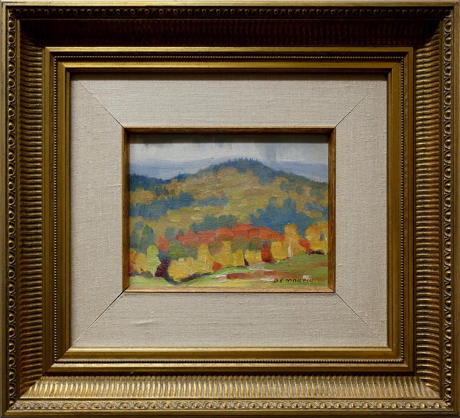 Bernice Fenwick Martin (1902-1999) - Rain Over Bancroft Hills