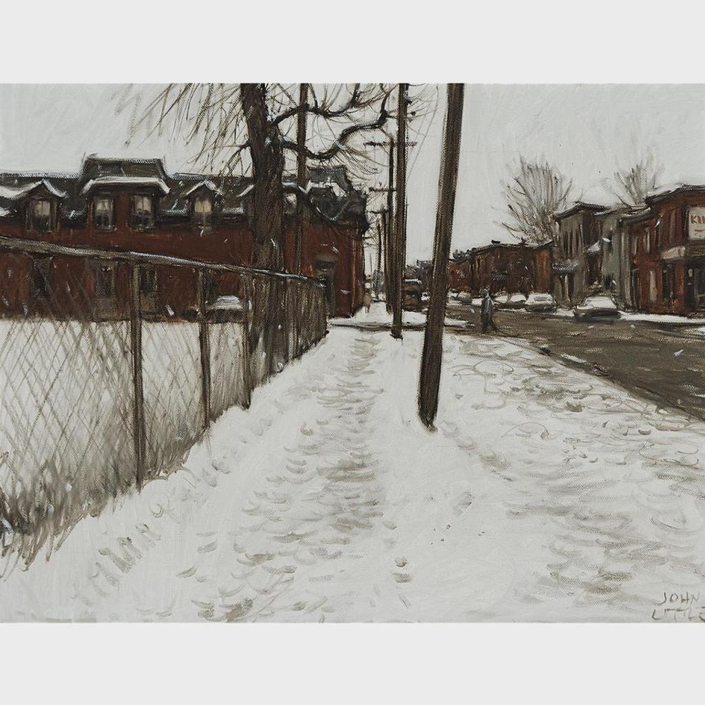 John Geoffrey Caruthers Little (1928-2024) - Richmond Street Vers Grand Truck, Pointe St. Charles, Montreal