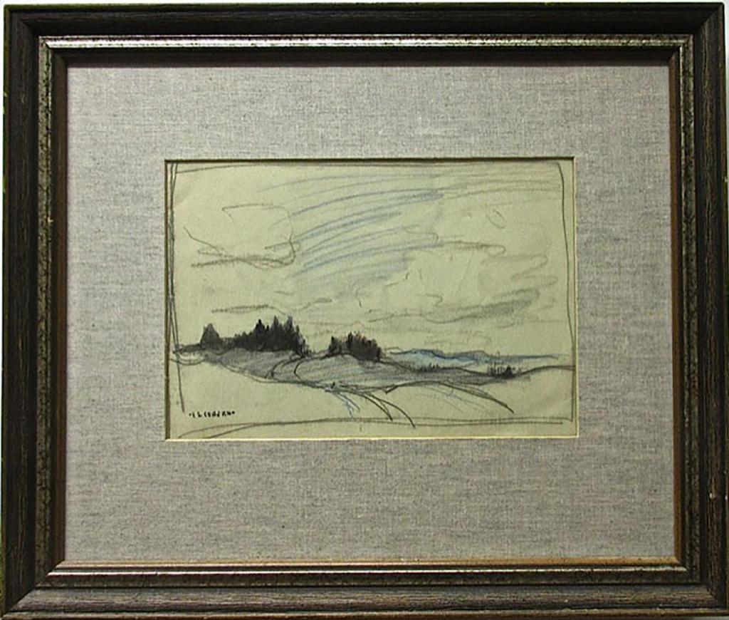 Frederick Simpson Coburn (1871-1960) - Landscape Study; Workers (2 Works)