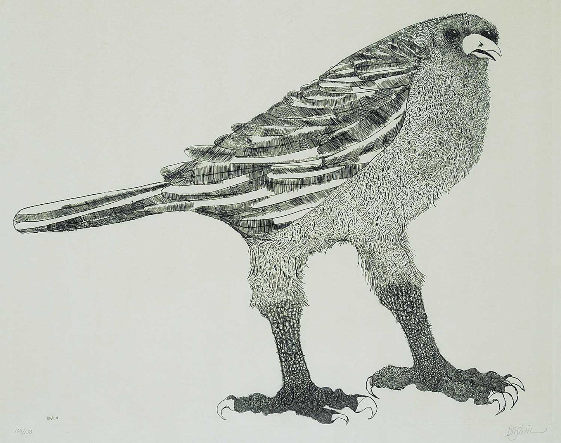 Leonard Baskin (1922-2000) - Untitled - Crow #102/150