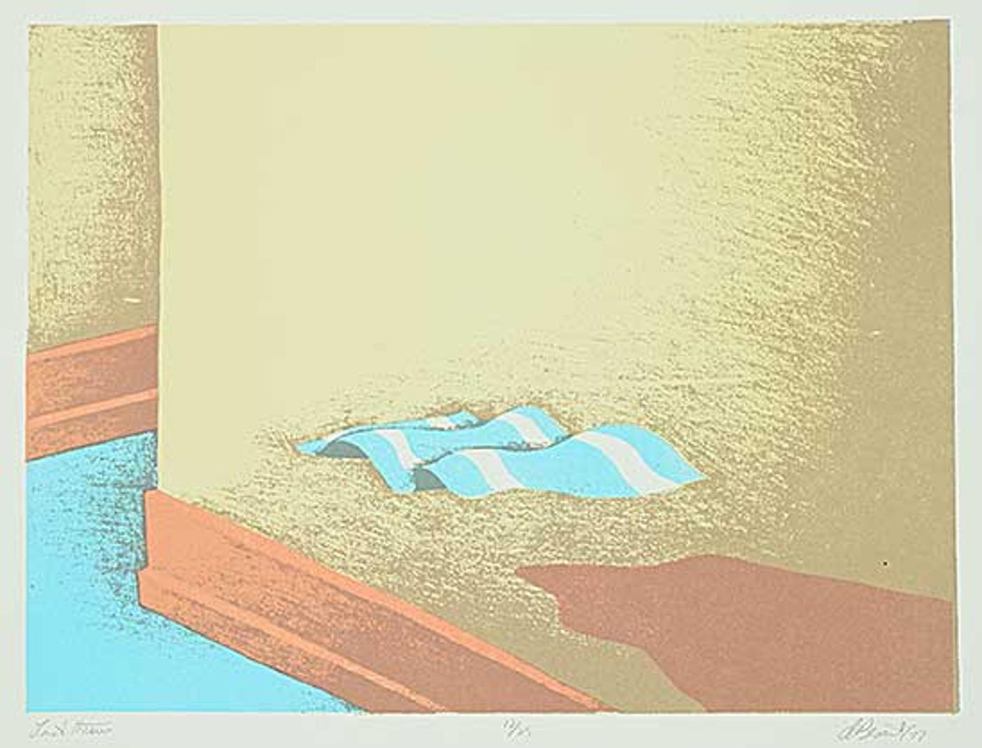 Derek Michael Besant (1950) - Towel Throw #12/25