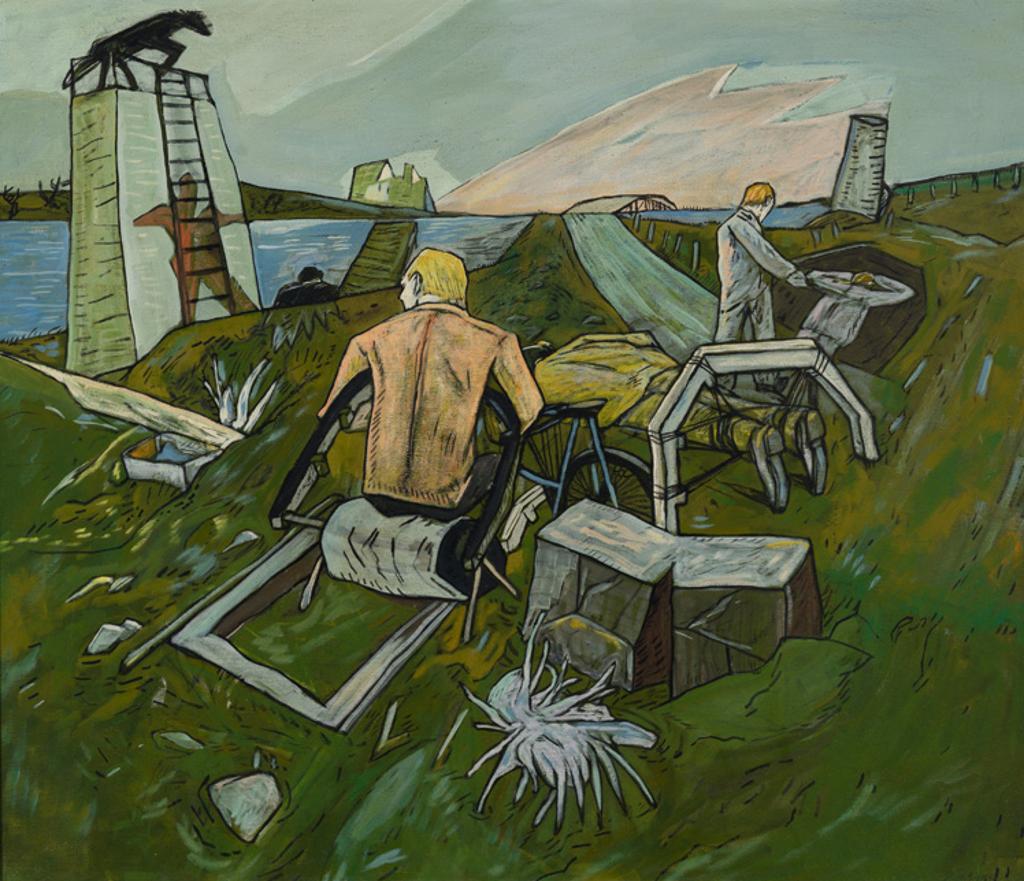 Ivan Kenneth Eyre (1935-2022) - Fettered Men