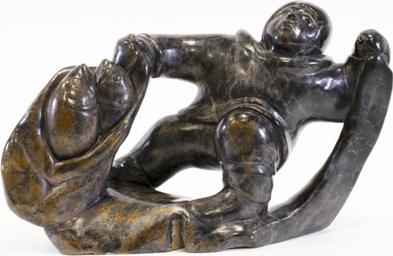 Thomassie Ken - Fisherman With Catch