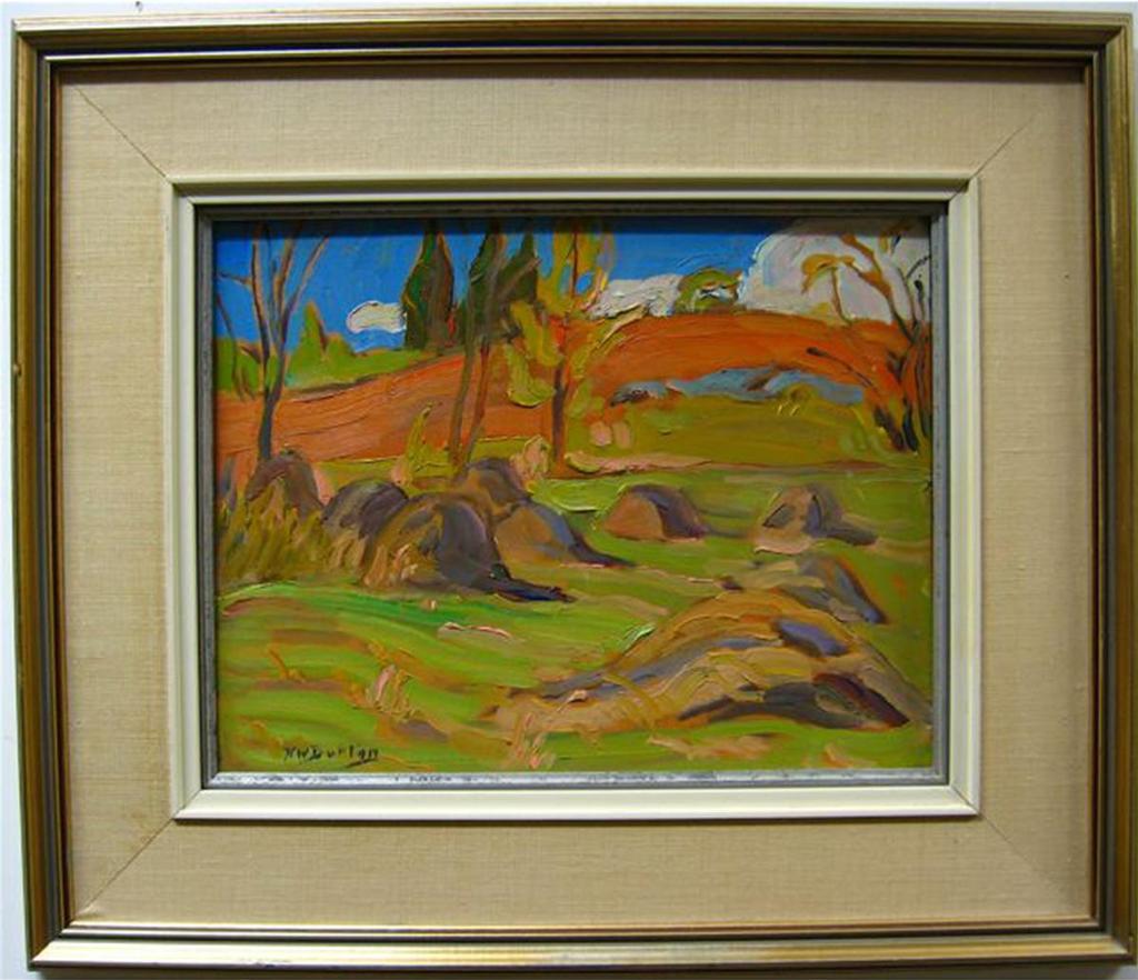 Ralph Wallace Burton (1905-1983) - Hay Stacks - Lanark County, Ont.