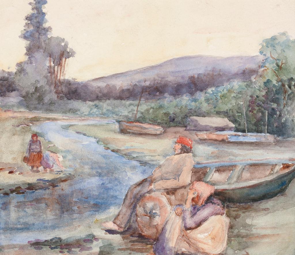 Emily Carr (1871-1945) - Resting Indians