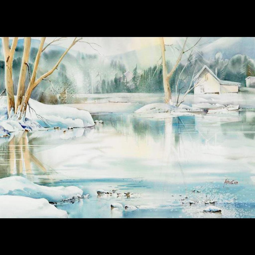 Jacques Hebert - Winter Cottage