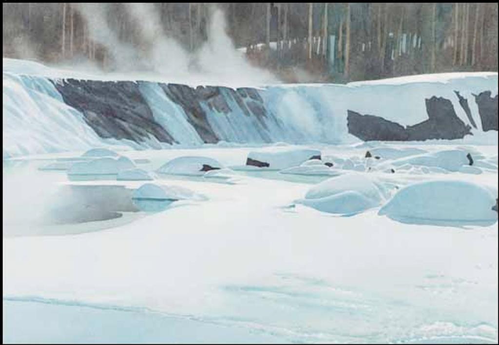 Walter Joseph (W.J.) Phillips (1884-1963) - The Falls in Winter