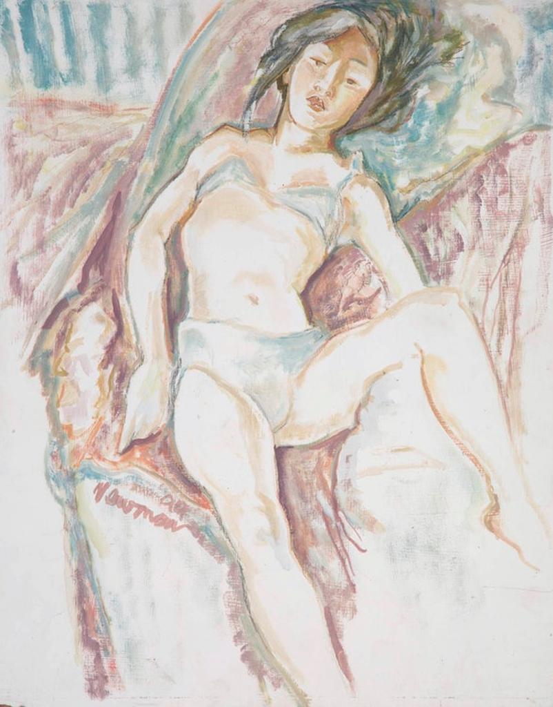 John Beatty Newman (1933) - Model in Blue