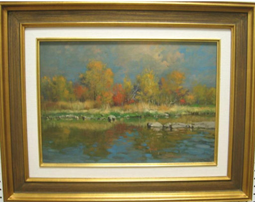 Alexis Arts (1940) - Soleil Apres L’Orage, Gatineau, Quebec