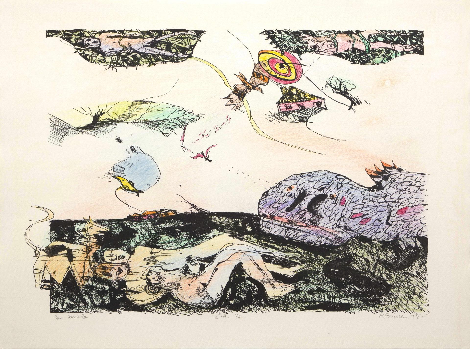 Kittie Bruneau (1929-2011) - La spirale, 1978