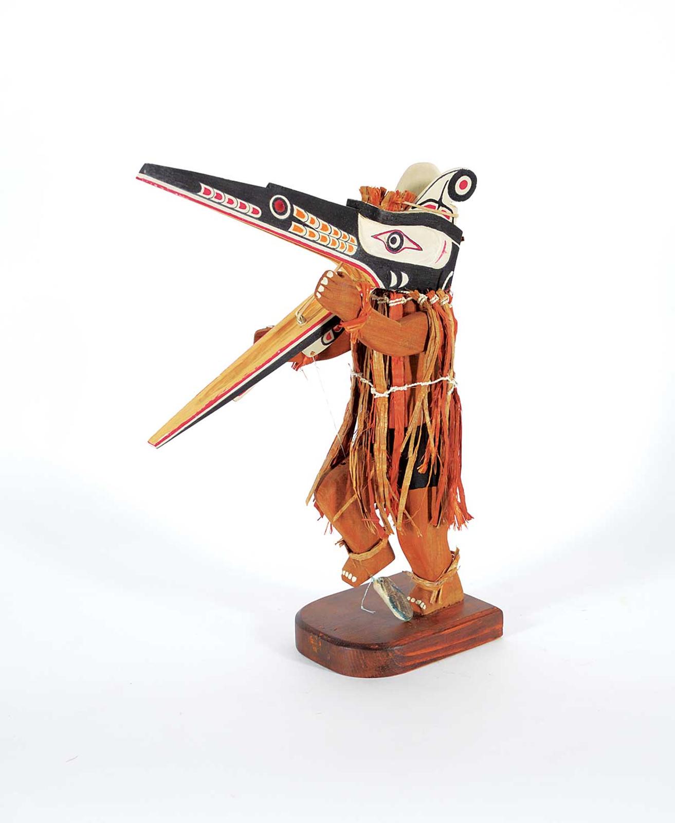 Andrew Coon - Kwakiutl Figure with Moveable Mask