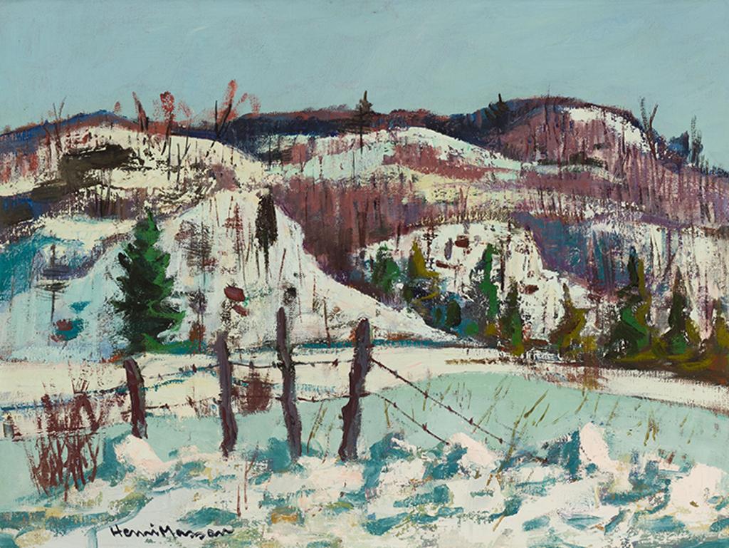 Henri Leopold Masson (1907-1996) - Meon Pike Lake, Que