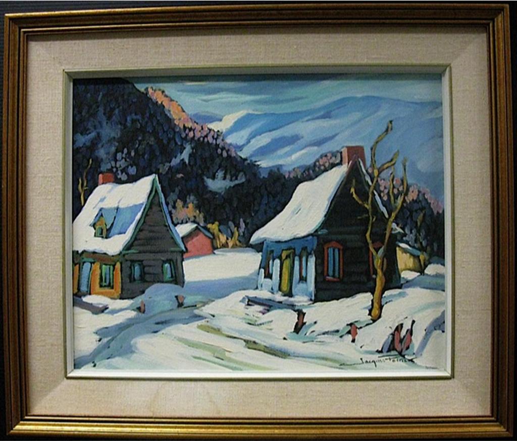 Jacques Poirier (1942-2002) - Hiver Quebecois