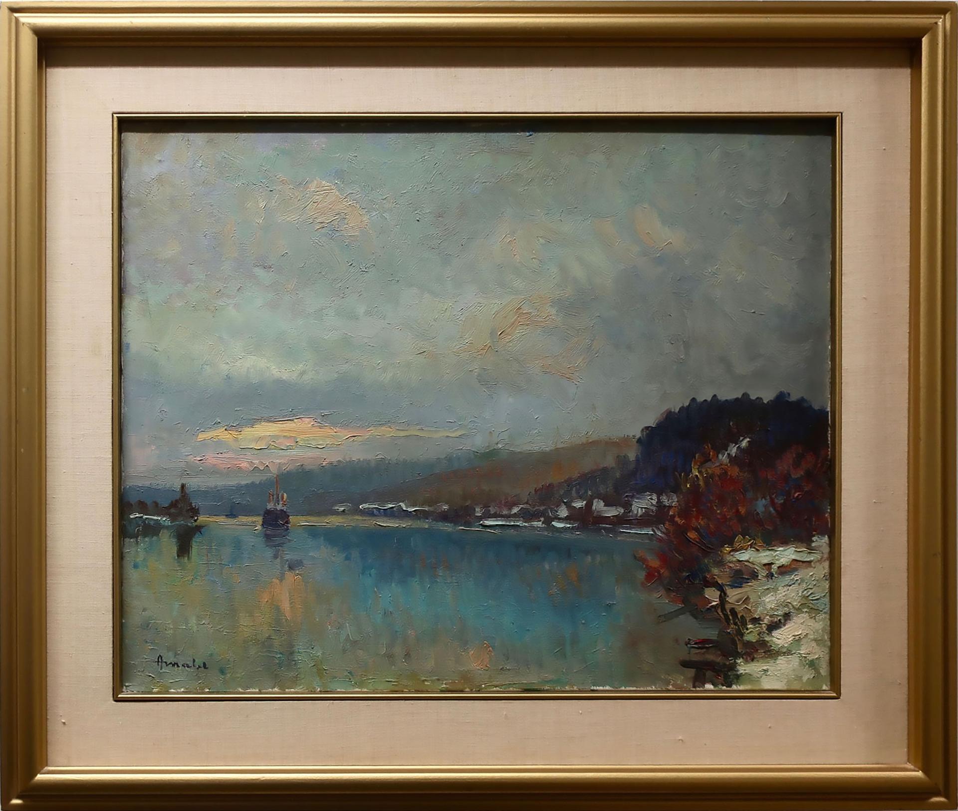 Albert Malet - En Amont De Rouen, Valée De La Seine