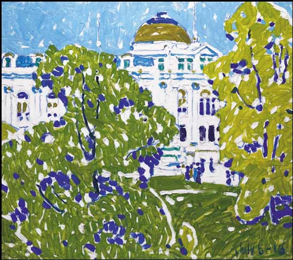 David Browne Milne (1882-1953) - Bronx Park, 1913
