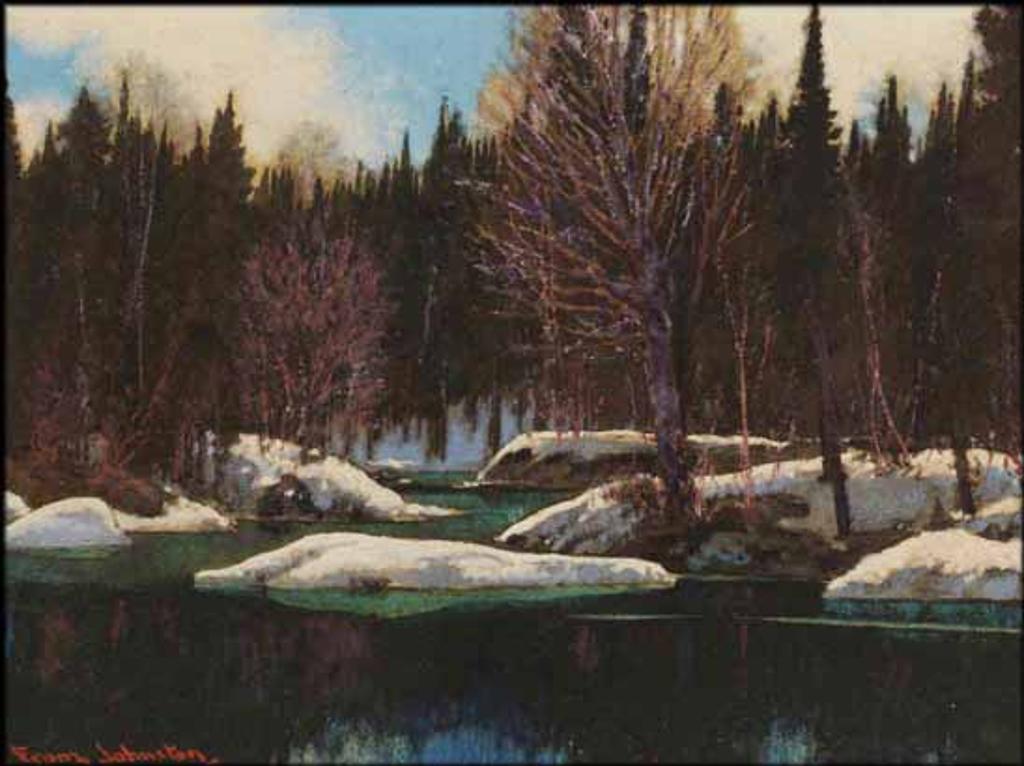 Frank (Franz) Hans Johnston (1888-1949) - Passing of Winter