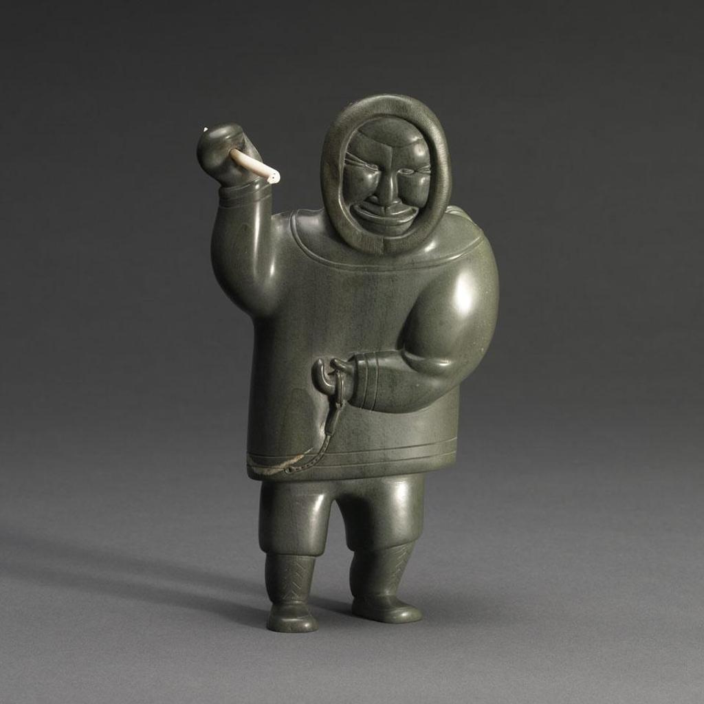 Johnny Meeko Sr. (1933) - Hunter Carrying Fox