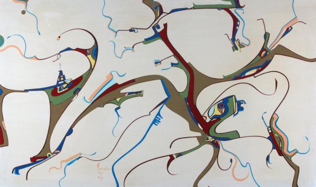 Alex Simeon Janvier (1935-2024) - Untitled