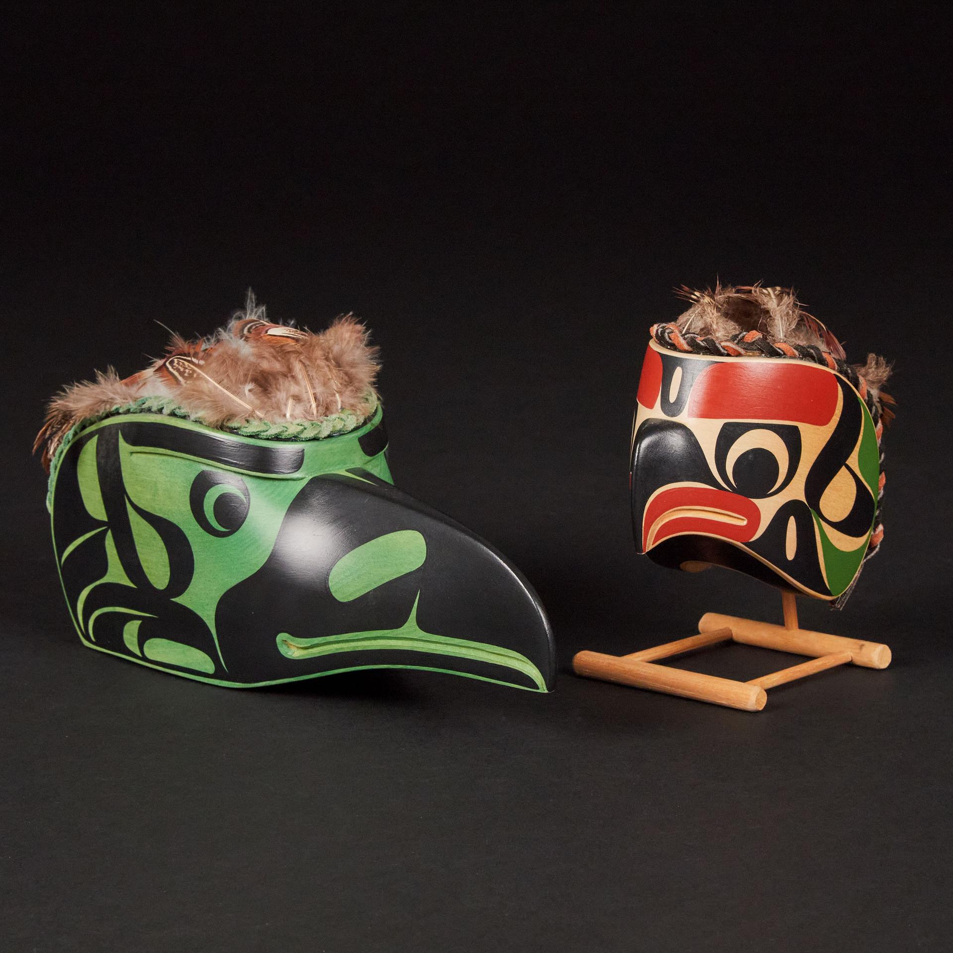 Steve T. Smith - Raven & Eagle Maskettes