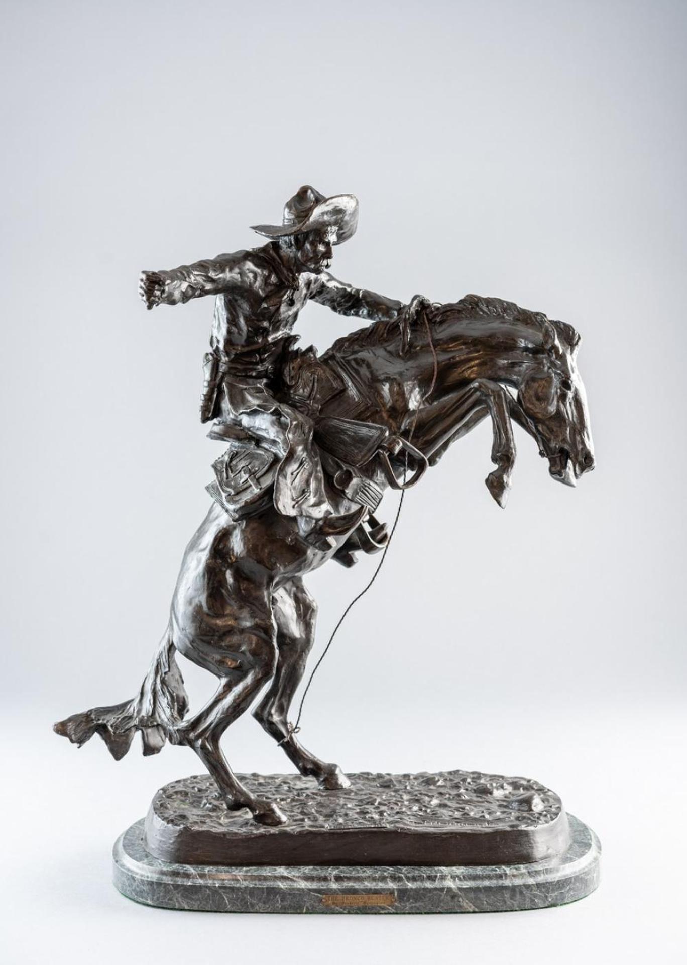 Frederick Remington (1861-1909) - Bronco Buster