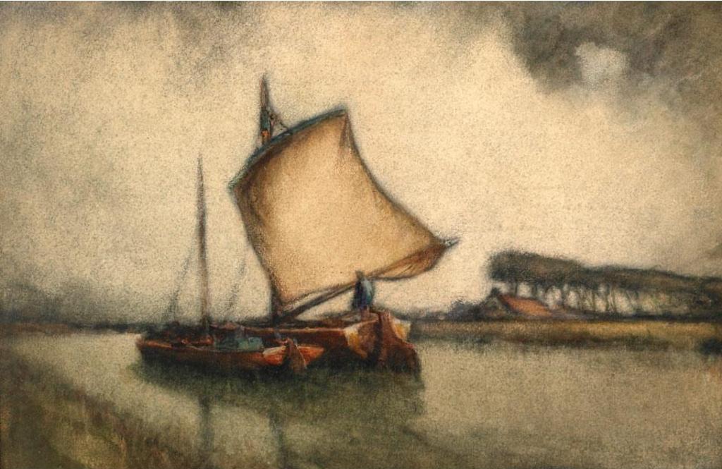 Georges Chavignaud (1865-1944) - Canal Boats