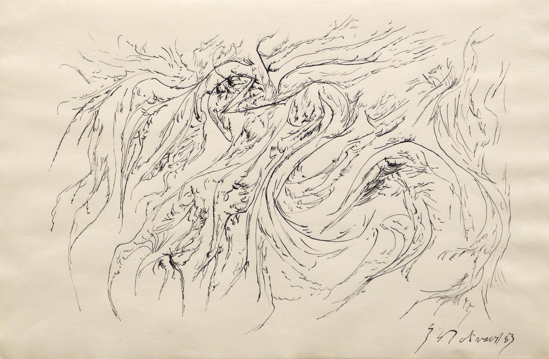 Guido Molinari (1933-2004) - Sans titre / Untitled, 1953