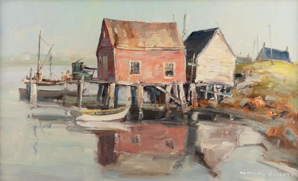 Douglas Ferfguson Elliott (1916-2012) - Evening at Prospect