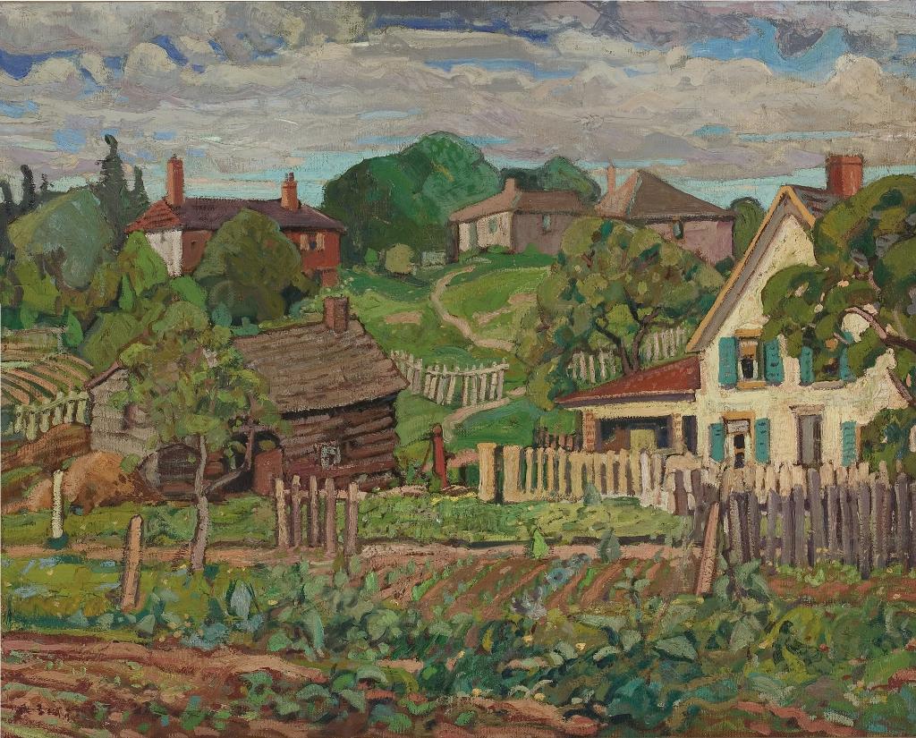 Arthur Lismer (1885-1969) - Ontario Village