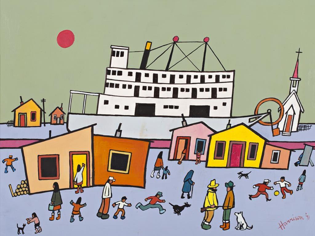 Ted Harrison (1926-2015) - Yukon Days