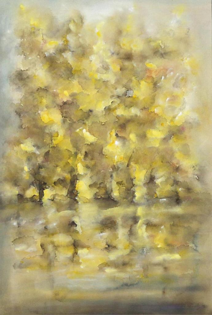 Gershon Iskowitz (1921-1988) - Tree Reflections; 1960