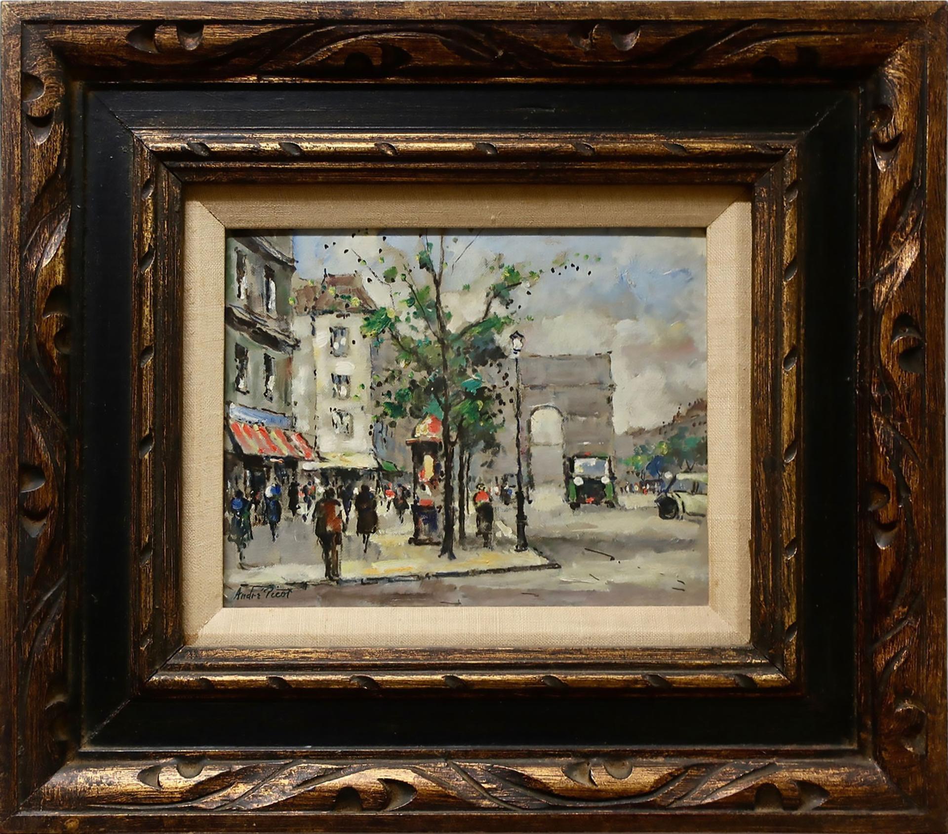 André Picot - Untitled (Paris Street Scene)