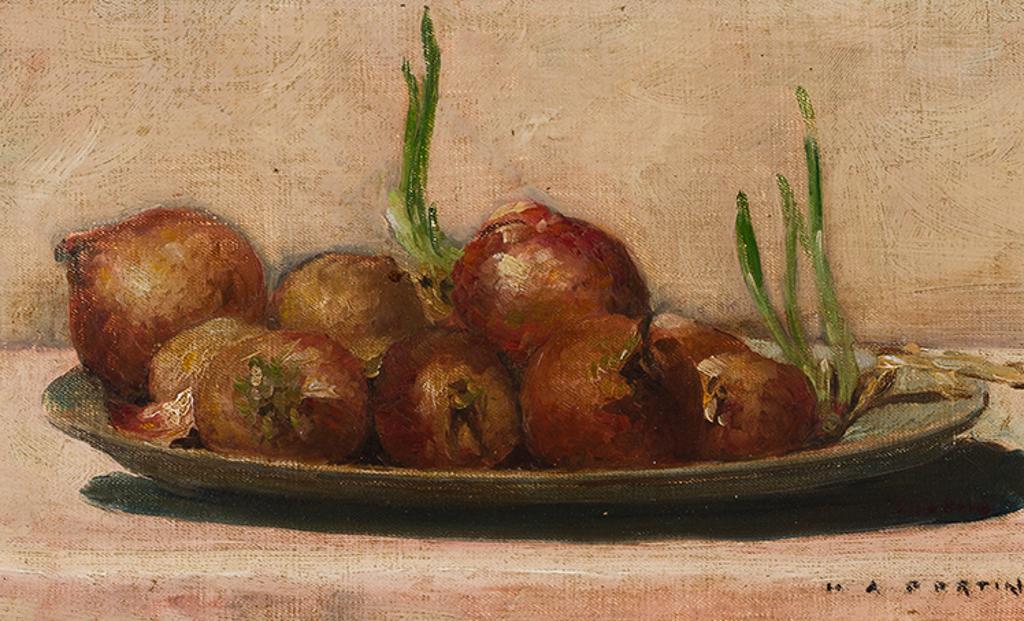 Marc-Aurèle Fortin (1888-1970) - Nature morte aux oignons
