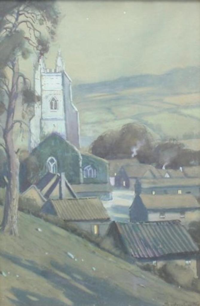 Sydney Carter (1874-1945) - Nocternal Twon View
