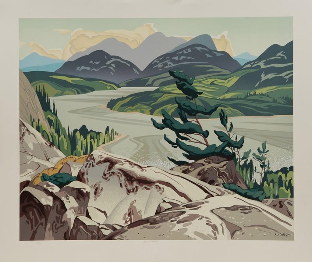 Alfred Joseph (A.J.) Casson (1898-1992) - Alone La Cloche; White Forest; Northern Church