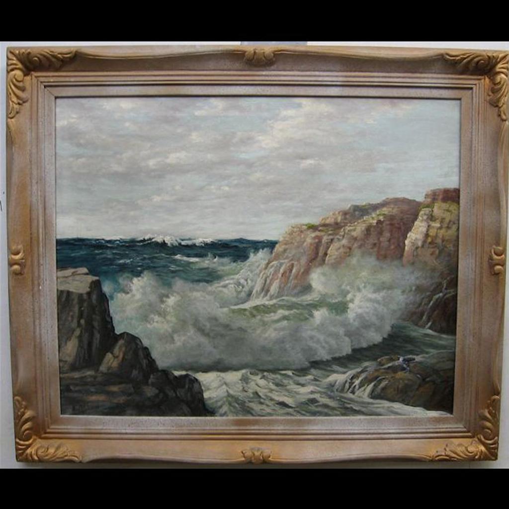 Otto Planding (1887-1964) - Crashing Surf