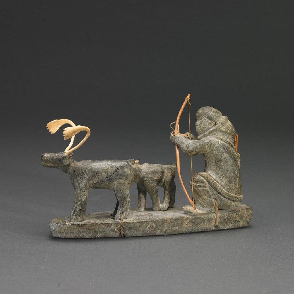 Joe Talirunili (1893-1976) - Hunter And Caribou