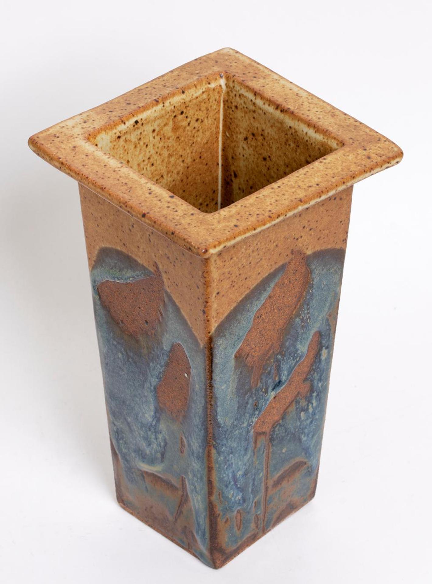 Shaun Dyck - Earth Tone Square Vase