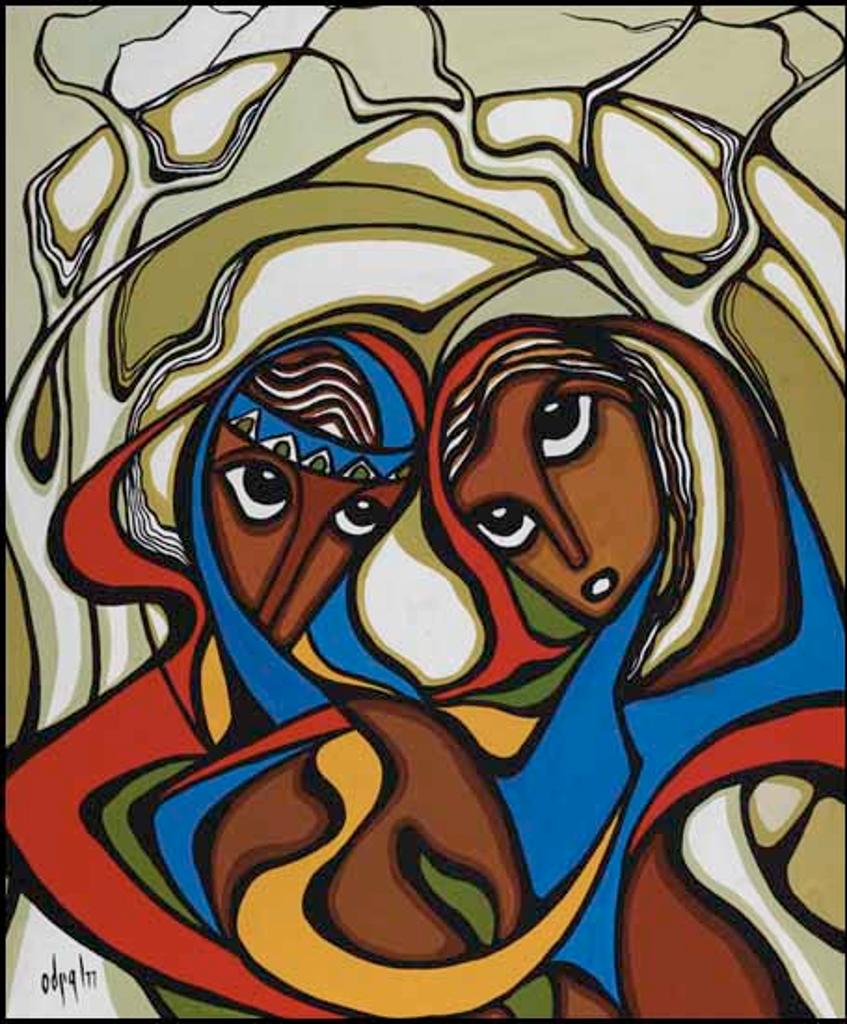 Daphne Odjig (1919-2016) - Courtship