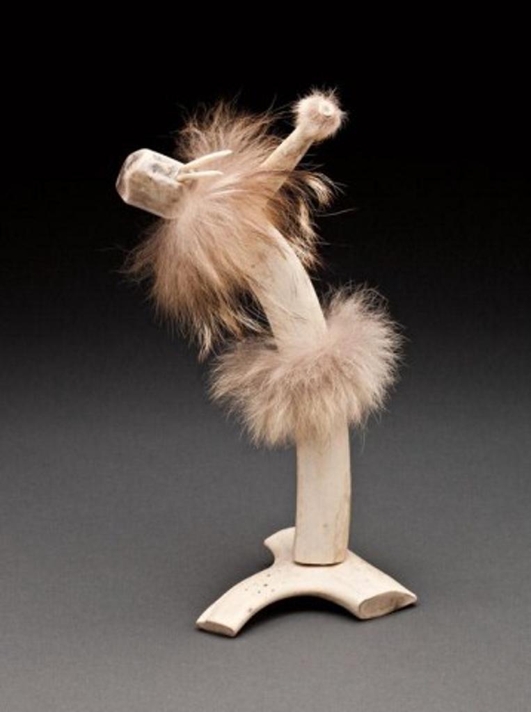 Thomas Suvaraaq (1935-1991) - Antler, ivory and fur