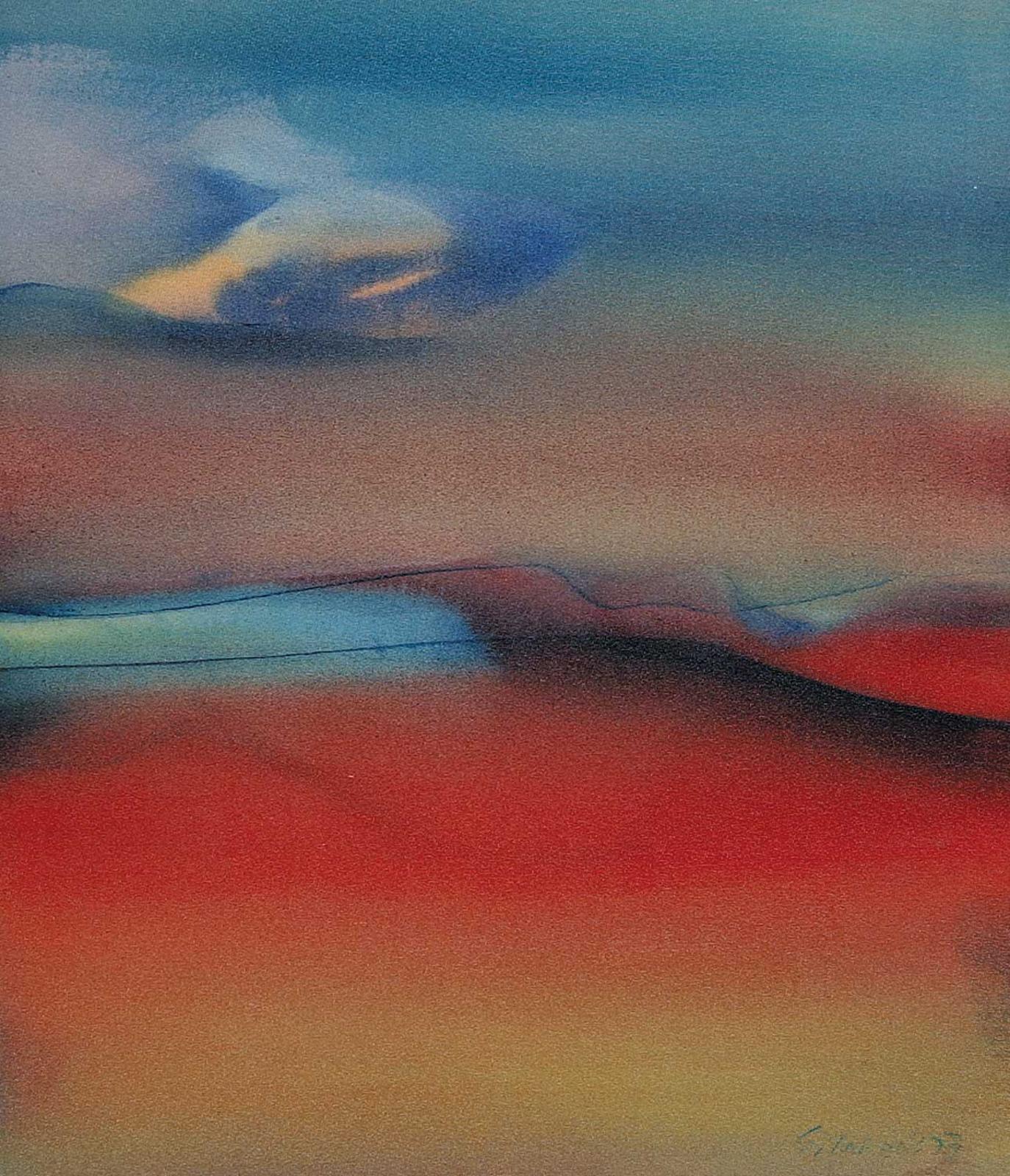 Ernestine Tahedl (1940) - Blue Cloud