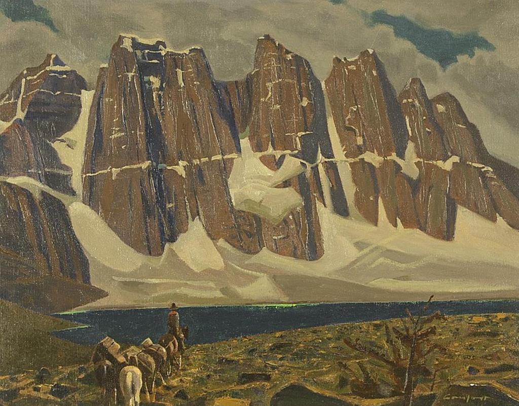 Charles Fraser Comfort (1900-1994) - Amethyst Lake - Tonquin Valley